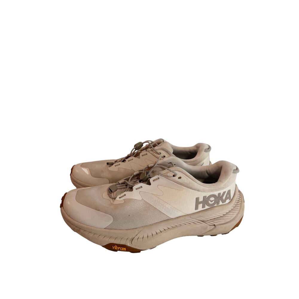 Hoka One One Transport Women’s Sz 8B Eggnog Cream Trail Shoes Very light dirt